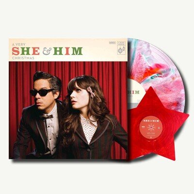 SHE & HIM A Very She & Him Christmas Blood Records Vinyl LP /1000 [PRESALE!] 🆕✅