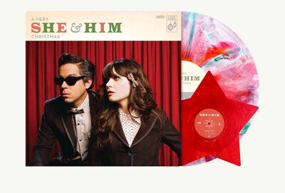 A Very She And Him Christmas Blood Records /1000 Presale Zooey Deschanel Dec 12