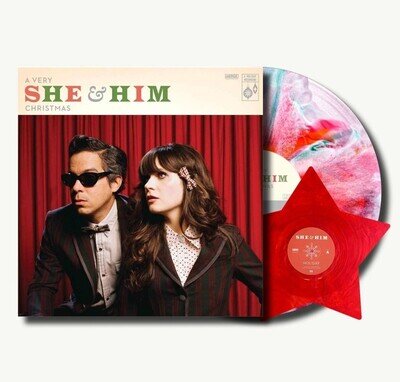 SHE & HIM A Very She & Him Christmas Blood Records Vinyl /1000 PRESALE 12/12/25