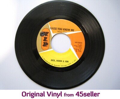 RICK, ROBIN & HIM 'Cause You Know Me' Northern Soul 45