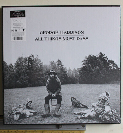 GEORGE HARRISON "ALL THINGS MUST PASS" 3lp BOX SET 180G VINYL, STILL SEALED
