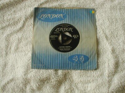 EDDIE FONTAINE / NOTHIN' SHAKIN' / DON'T YA KNOW /RARE LONDON TRI LABEL PRESS EX