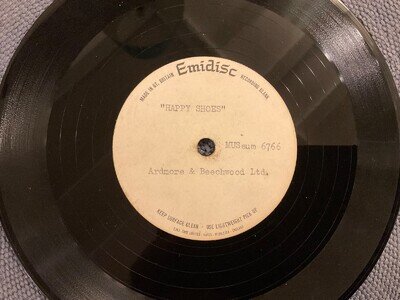BOBBY SCOTT - HAPPY SHOES rare UK 1966 UNRELEASED DEMO ACETATE / MOD R&B SOUL !
