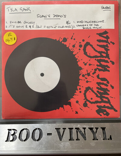 RARE - TYLA GANG SEAN’S DEMO’S 7” DEMO EP EX CON