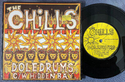 THE CHILLS - DOLEDRUMS rare NEW ZEALAND 1984 / POST PUNK / NEW WAVE / MINT- !!!