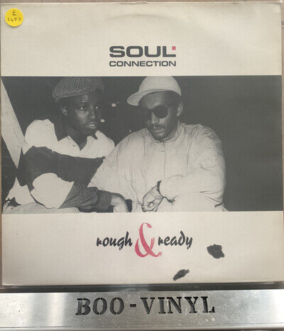 SOUL CONNECTION Rough & Ready LP 88 UK Intrique Rec RARE STREET SOUL EX/EX