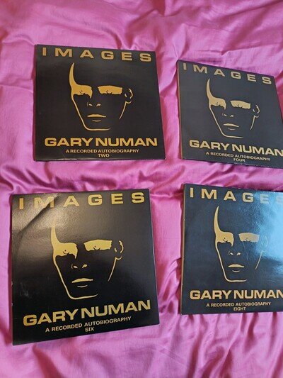 Gary Numan- Images 4 Double Album Vinyl LPs Autobiography