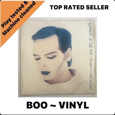 Gary Numan - Berserker - 7” Single NM / VG+ Condition