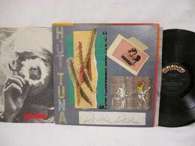 Hot Tuna Double Dose 1978 2LP Jefferson Airplane Jack Casady Jorma Kaukonen