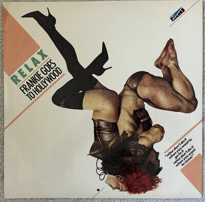 Frankie Goes To Hollywood Relax Third Uk Press 12" Single Vinyl Record - VG+/EX