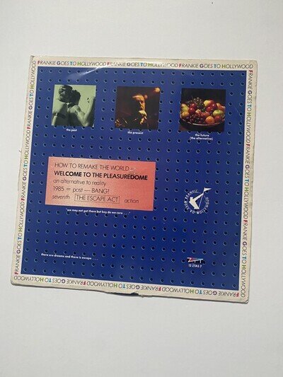 Frankie Goes To Hollywood Welcome To The Pleasure Dome 12” Vinyl 12ZTAS7 VG/G