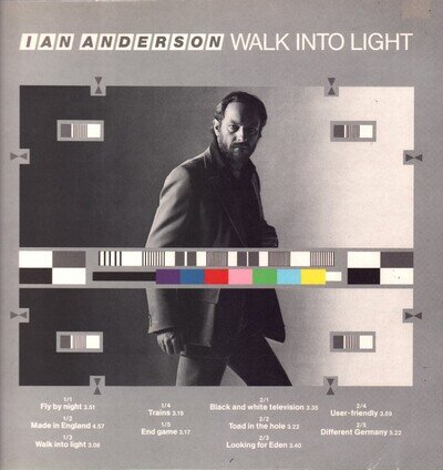 Ian Anderson Walk Into Light LP vinyl UK Chrysalis 1983 with inner and A2/B2