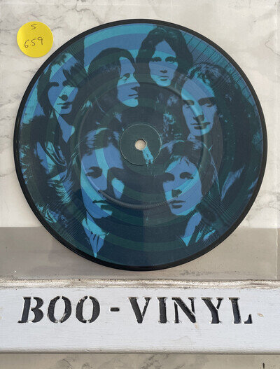 FOREIGNER BLUE MORNING BLUE DAY 7'' VINYL RECORD 1978 PICTURE DISC NM