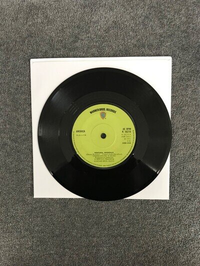 America Ventura Highway / Saturn Nights 7" 45 vinyl