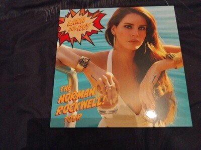 Lana Del Rey.The Norman Rockwell Tour..Grey Vinyl.