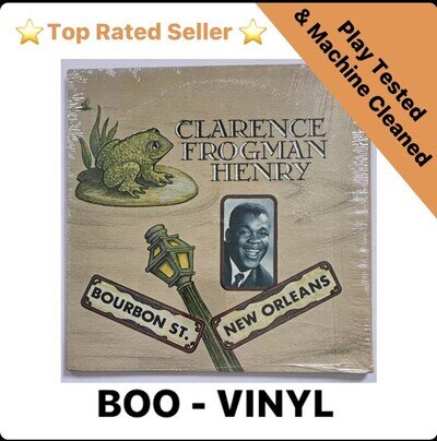 Clarence "Frogman" Henry - Bourbon St. New Orleans (LP, Album) Rhythm N Blues EX