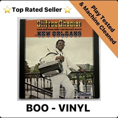 Clifton Chenier And His Red Hot Louisiana Band - In New Orleans Lp Vinyl Blues