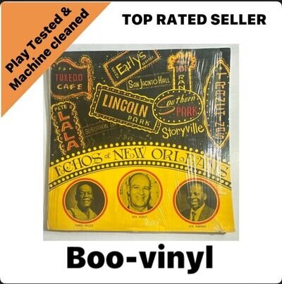 Punch Miller - Echoes Of New Orleans - Lp Vinyl Record Dixieland VG+ / NM