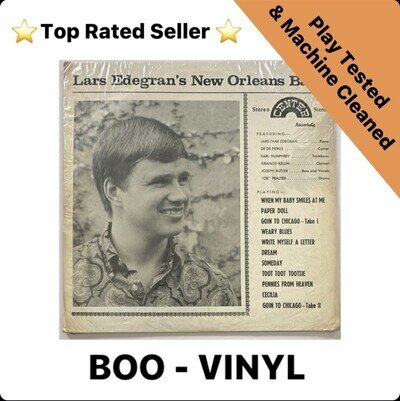 Lars Edegran Lars Edegrans New Orleans Band LP Center CLP6 VG+ / EX