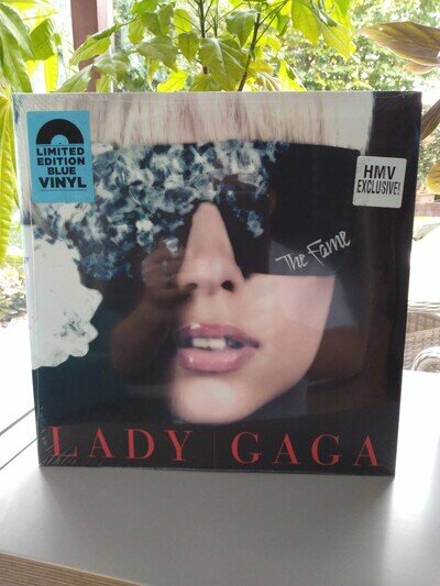 Lady Gaga The Fame 2019 Hmv exclusive Blue Vinyl LIMITED EDITION still sealed