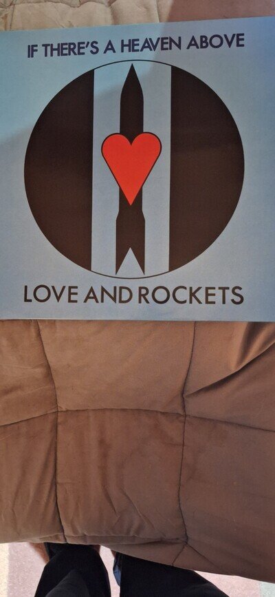 LOVE AND ROCKETS if Theres A Heaven Above 12 Inch Single Vinyl