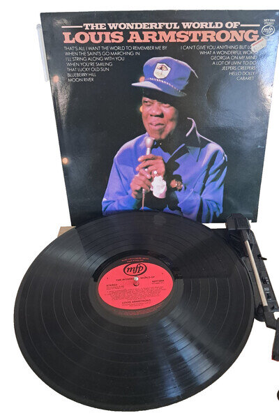 Louis Armstrong – The Wonderful World Of Louis Armstrong Vinyl LP 1982 MFP 5584