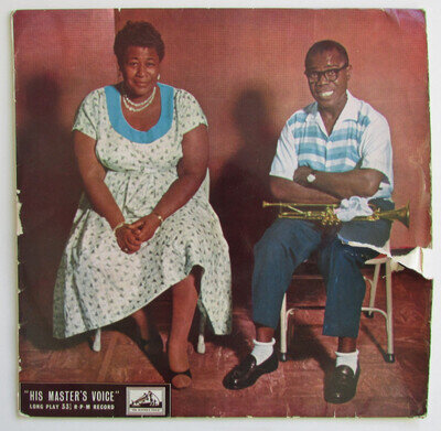Ella Fitzgerald Louis Armstrong - ELLA And LOUIS - HMV CLP1098 LP Vinyl