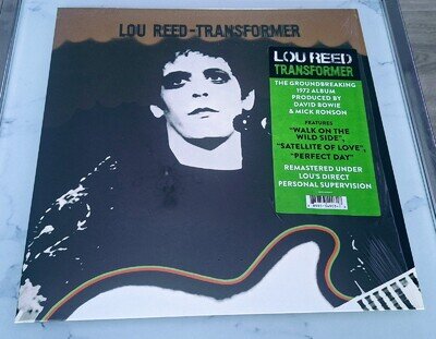 Lou Reed Transformer Vinyl Record Remastered 180g Mint Condition Unplayed