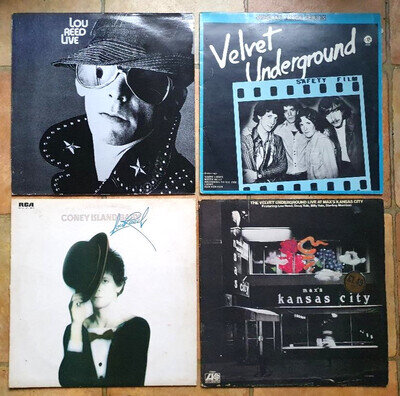 Lou Reed,Velvet Underground Vinyl LP Collection.