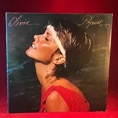 OLIVIA NEWTON JOHN Physical 1981 UK Vinyl LP + INNER Make A Move On Me Landslide