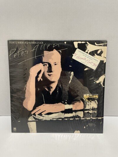 Peter Allen, Continental American, Vintage Lp. 1974 A&M Records SP3643 Vinyl