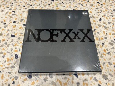NOFX XxX 10” Boxset Bar Edition Punk Rock Museum Exclusive Vinyl Black Logo