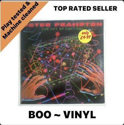 Peter Frampton The Art Of Control LP Vinyl Record - EX/VG+