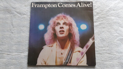 PETER FRAMPTON "FRAMPTON COMES ALIVE!" DOUBLE VINYL LP RECORDS