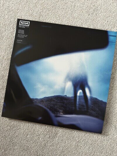 Nine Inch Nails Year Zero 2007 12" Vinyl 2LP with Etched Side and Book