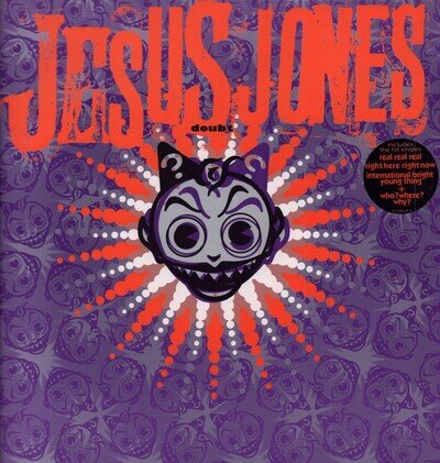 Jesus Jones Doubt LP vinyl UK Food 1991 with inner sleeve has info sticker on