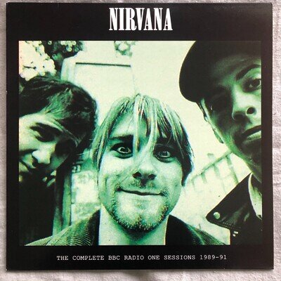 nirvana - BBC sessions - rare white vinyl LP EX