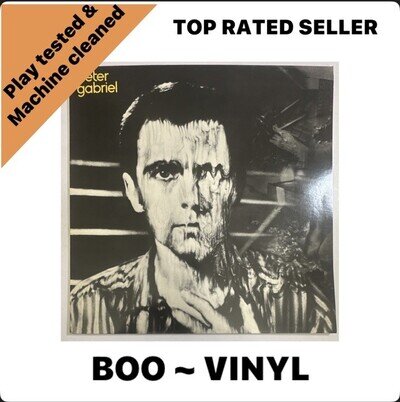 Peter Gabriel Self Titled Vinyl LP Record 1980 UK Charisma CDS4019 VG+ / NM