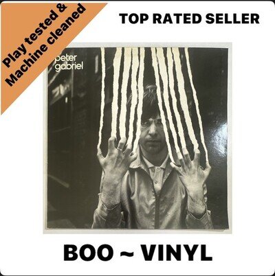 Peter Gabriel – Peter Gabriel 2 'Scratch' Vinyl LP Record EX / EX Condition