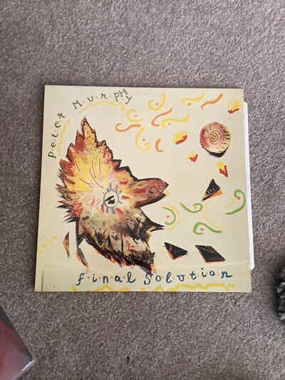 Peter Murphy(12" Vinyl)Final Solution-Beggars Banquet-BEG 143T-UK-VG+/VG+