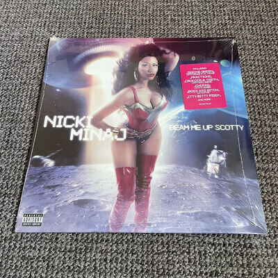 Nicki Minaj – Beam Me Up Scotty Mixtape Vinyl Record SEALED 2xLP Black 2022