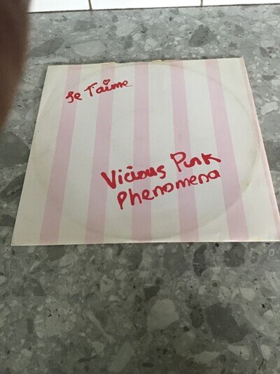 Vicious Pink Phenomena - Je T'aime, 12", (Vinyl)