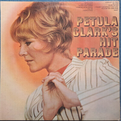 PETULA CLARK - PETULA CLARK'S HIT PARADE - 12" VINYL RECORD LP ALBUM - EX