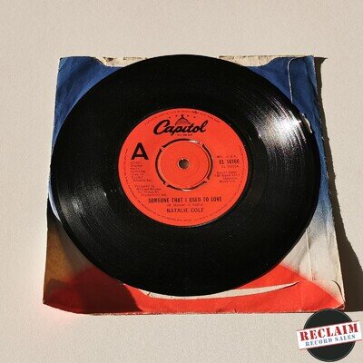 natalie cole - someone that i used to love 7" vinyl record VG