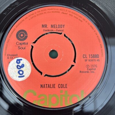Natalie Cole - Mr. Melody 7” Single 1976 UK