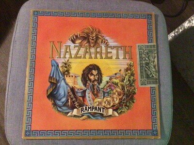 Nazareth -Rampant Lp. First Press On MoonCrest. Very Decent
