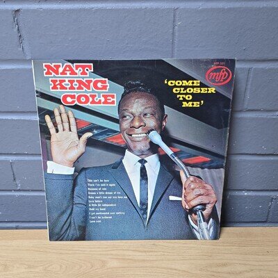 NAT KING COLE - COME CLOSER TO ME, Vinyl 12" LP - excellent condition - MFP5201