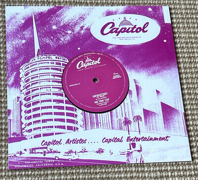 NAT KING COLE - Unforgettable VINYL SINGLE RSD 2015 INSERT UNPLAYED MINT
