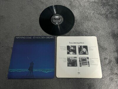 Nat King Cole 20 Golden Greats Vinyl LP Capitol Records