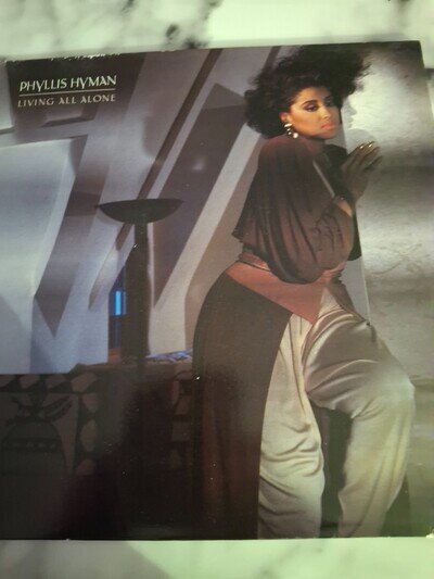 Phyllis hyman living all alone lp vinyl